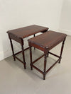 Mahogany Nesting Tables