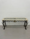 Iron & Marble Sofa Table