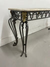 Iron & Marble Sofa Table