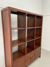 Double Sided Honduras Mahogany Bookshelf
