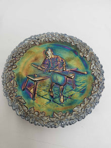  Fenton Carnival Glass Plate