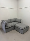 Anabei Home Slipcover Loveseat & Ottoman