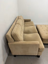 Microfiber Couch and Ottoman