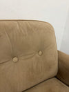 Microfiber Couch and Ottoman