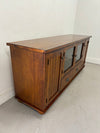 Cherry Wood Media Cabinet