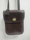 Vintage Saddle Leather Murphy Turnlock Crossbody