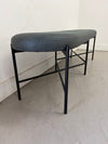 Pottery Barn "Madison" Leather Backless Bench