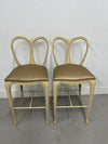 Vintage French Metal Bar Chairs