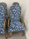 Custom Upholstered Dining Chairs