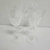 7" Crystal Wine Glasses