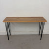 Custom Wood Console Table