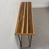 Custom Wood Console Table