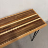 Custom Wood Console Table