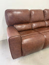 Leather Italia Broadway Power Reclining Couch