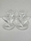 Clio Crystal Stemless Martini Glasses