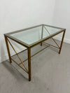 Metal & Glass Desk