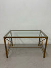 Metal & Glass Desk