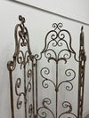 3 Panel Iron Scrolled Room Divider or Screen