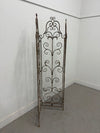 3 Panel Iron Scrolled Room Divider or Screen