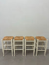 Rush Seat Bar Stools