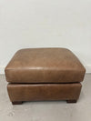 Leather Ottoman