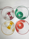 Vintage Billiards Glasses