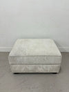 Living Spaces Storage Ottoman