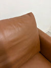 Crate & Barrel "Gather" Leather Swivel Chair