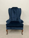 Custom Velvet Wingback