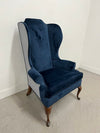 Custom Velvet Wingback