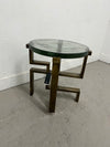 Eichholtz Gee Vintage Brass Side Table(NEW)