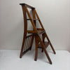 Mahogany Chair/ Library Steps
