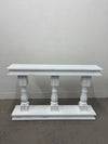Wood Columns Console Table