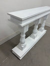 Wood Columns Console Table