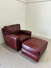 Klaussner Chair & Ottoman