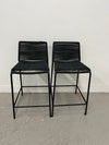 Bar Chairs w/ Woven Rope Seats