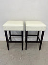 Faux Leather Bar Stools