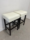 Faux Leather Bar Stools