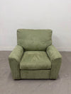 AU Faux Suede Pushback Recliner