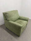 AU Faux Suede Pushback Recliner