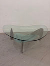 MCM Tiered Glass Coffee Table