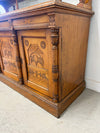Antique Oak Hutch