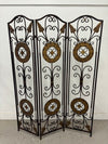 3-Panel Metal Room Divider