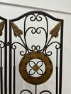 3-Panel Metal Room Divider