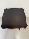 Wood Pedestal Accent Table