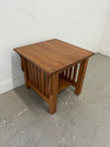 Mission Style Square Side Table