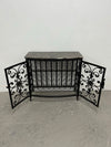 Iron & Marble Wine Rack