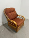 Braxton Culler Bamboo & Rattan Swivel Chair