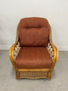 Braxton Culler Bamboo & Rattan Swivel Chair