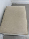 Skirted Upholstered Ottoman
